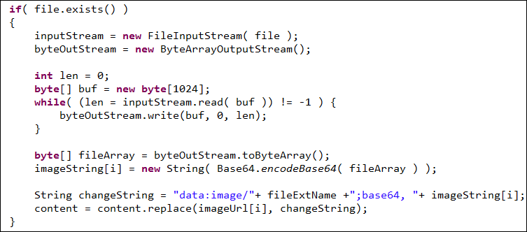 [Java/jsp] 자바로 이미지를 base64 인코딩 소스로 변환하는 함수