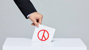 투표용지에 잉크가 번지면 무효표?