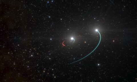 지구에서 가장 가까운 블랙홀까지의 거리는?