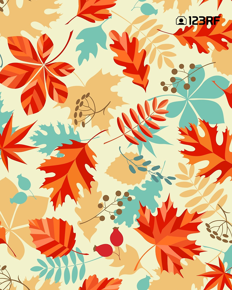 어느덧, 가을 : 낙엽 백그라운드 모음 