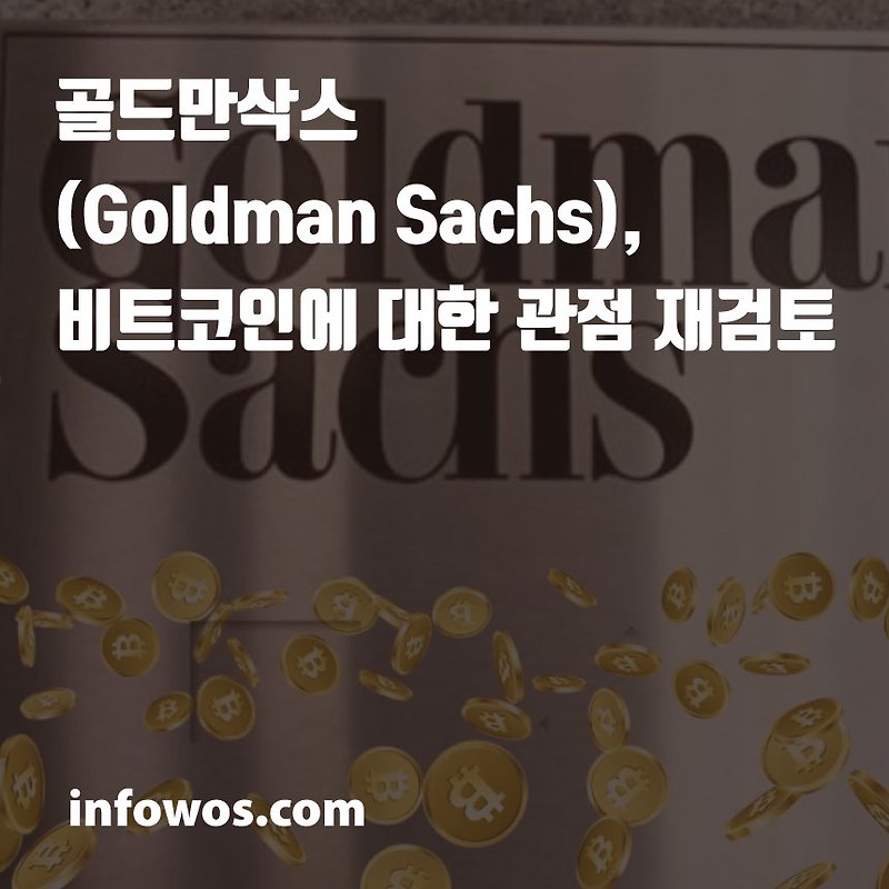 골드만삭스(Goldman Sachs), 비트코인에 대한 관점 재검토