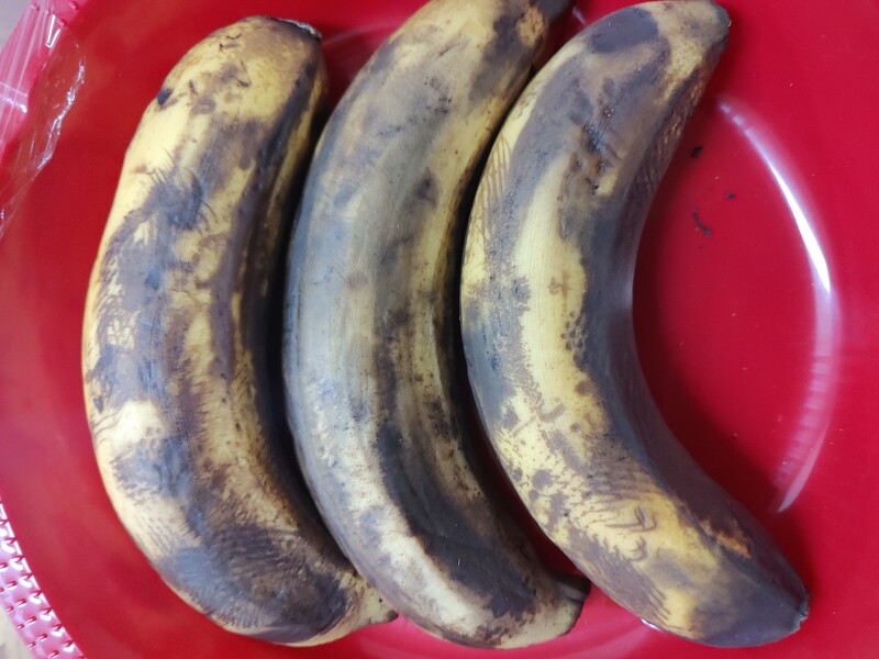 노란바나나의 검은 바나나로 변화 그리고 효능