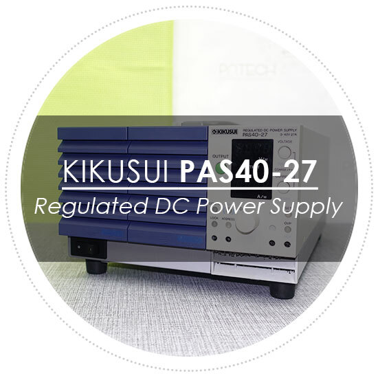 [중고계측기] Kikusui PAS40-27 Regulated DC Power Supply 40 V, 27 A 파워서플라이 입고되었습니다