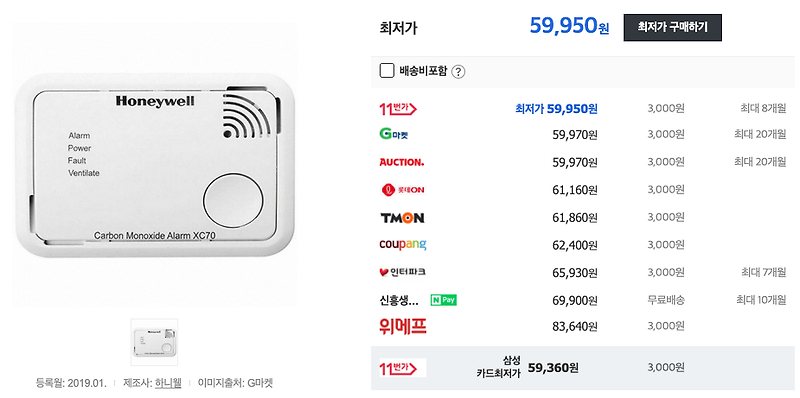 일산화탄소 경보기 필요성