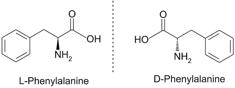 D-페닐알라닌 vs L-페닐알라닌 vs DL-페닐알라닌의 차이점