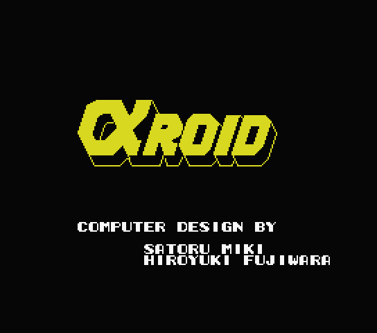 Alpha Roid - MSX (재믹스) 게임 롬파일 다운로드