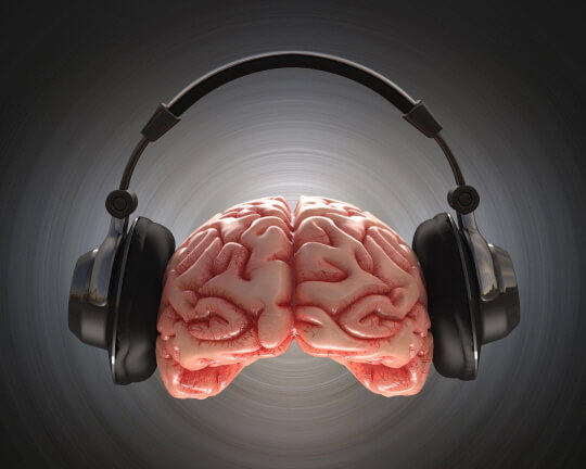 뇌의 청각시스템은 움직이는 소리의 속도와 위치를 추적합니다.
