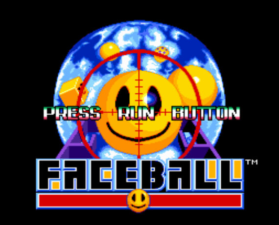 (리버힐 소프트) 페이스볼 - フェイスボール Faceball (PC 엔진 CD ピーシーエンジンCD PC Engine CD - iso 파일 다운로드)