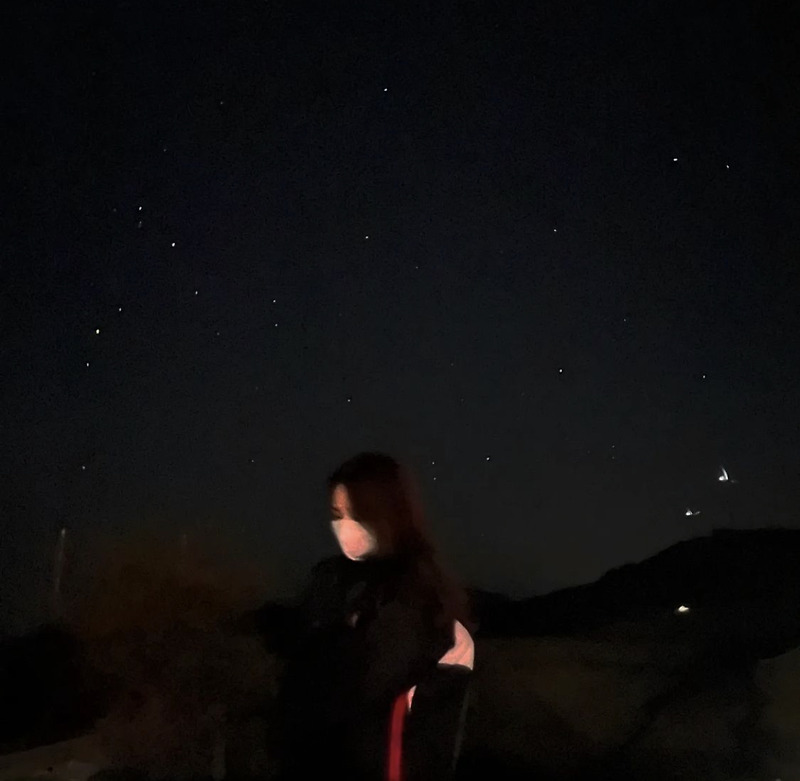 강릉안반데기 - 저녁 별 '스마트폰으로 별 사진 찍는 법'