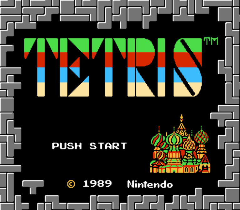NES ROMS - Tetris (EUROPE / 유럽판 롬파일 다운로드)
