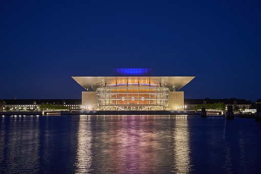 코펜하겐의 오페라 하우스, 덴마크 ( 2 )
