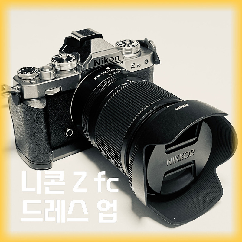 니콘 미러리스 카메라 Z fc 액세서리 구입기(2)