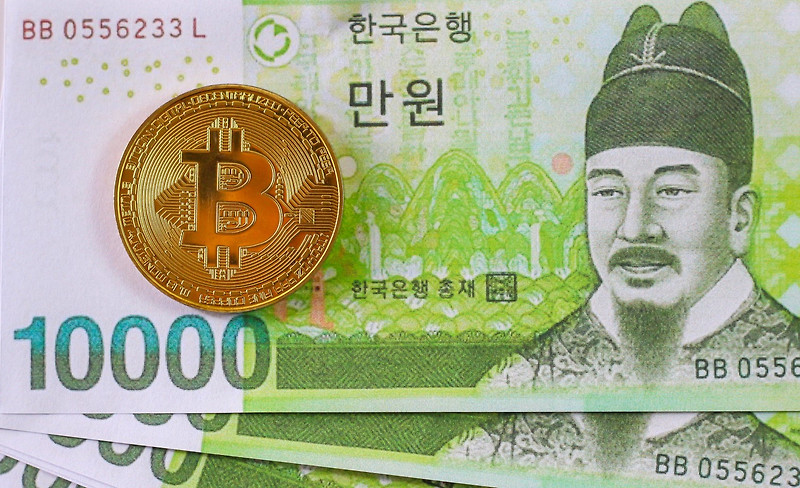 한국에서 암호 화폐 중심으로  펀드 승인 예정