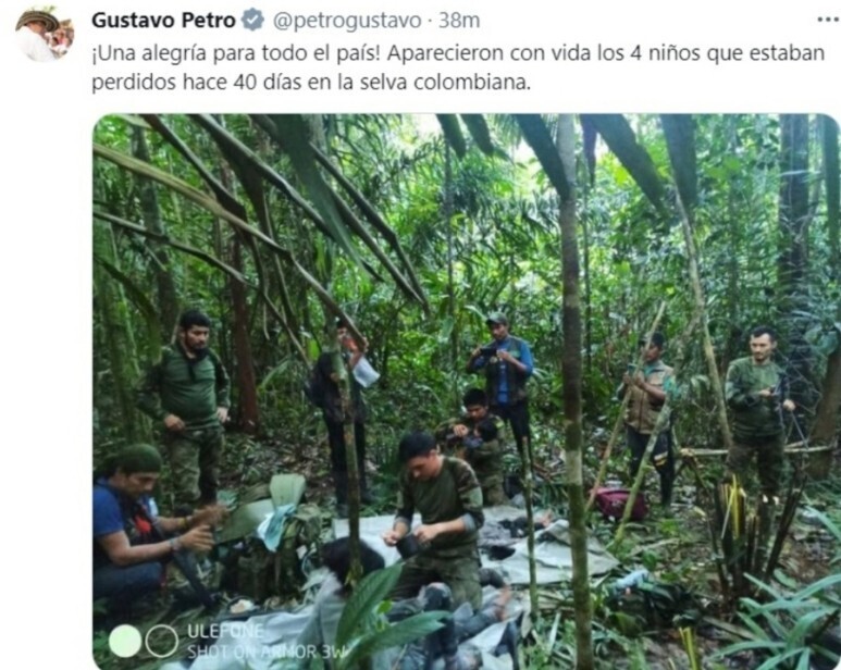 아마존 정글 비행기 추락 사고 '40일의 기적' 콜롬비아 어린이 넷 생환 이유