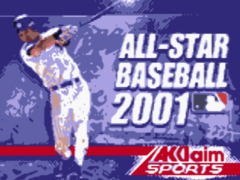 (GBC / USA) All-Star Baseball 2001 - 게임보이 컬러 북미판 게임 롬파일 다운로드