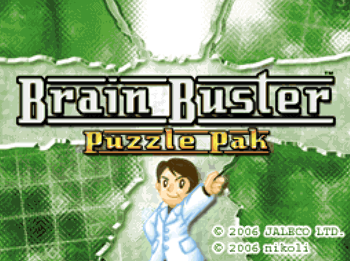 (NDS / USA) Brain Buster Puzzle Pak - 닌텐도 DS 북미판 게임 롬파일 다운로드