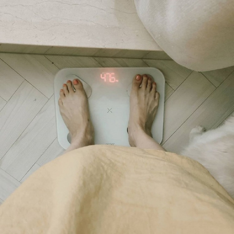 서유리, 몸무게 47.6kg 인증 후 다이어트 언급