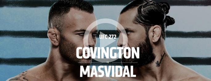 UFC272 웰터급 빅매치 코빙턴 VS 마스비달 실시간 중계