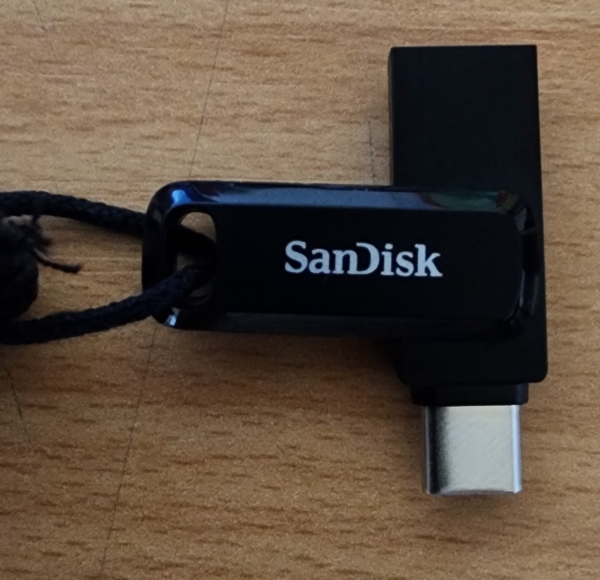 샌디스크 OTG Ultra Dual Drive Go Type-C SDDDC3 128GB USB 3.1 - 스마트폰 파일이동용