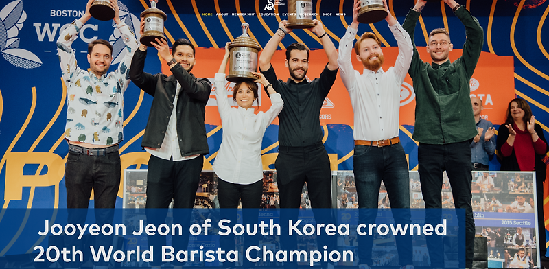 2019 World Barista Champion 전주연 바리스타