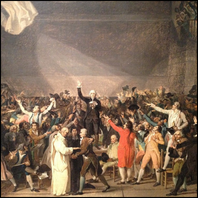 프랑스혁명의 시작, 테니스코트의 서약