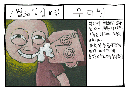 그림일기 #37: 불쾌지수(不快指數, discomfort index)