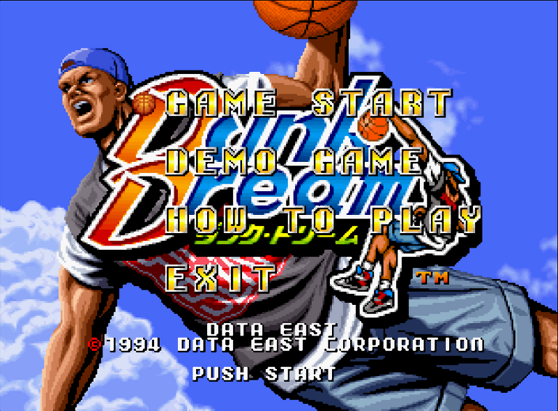 (데이터 이스트) 덩크 드림 - ダンク・ドリーム Dunk Dream (네오지오 CD ネオジオCD Neo Geo CD - iso 파일 다운로드)