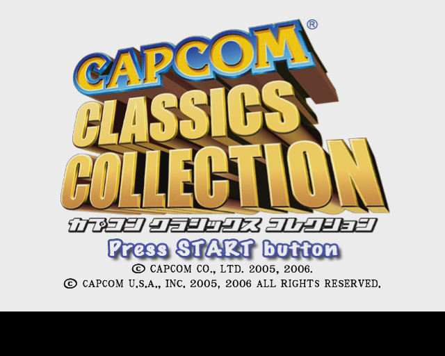 캡콤 / 고전게임 모음집 - 캡콤 클래식 콜렉션 カプコン クラシックス コレクション - Capcom Classics Collection (PS2 - iso 다운로드)