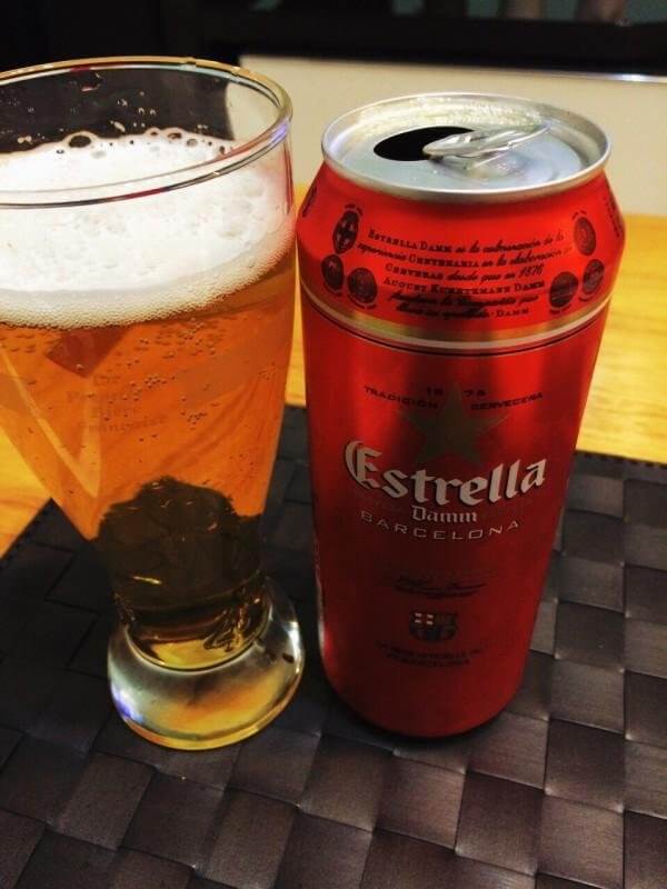 [맥주리뷰] 에스트렐라 담 (Estrella Damm) - 5.4%