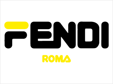 펜디 휠라 콜라보레이션(FENDI x FILA Collaboration) 로고 AI 파일(일러스트레이터)