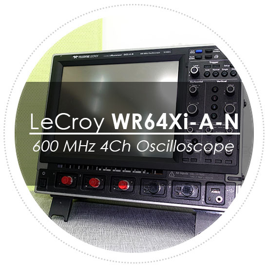 [중고계측기] LeCroy Oscilloscope/ 오실로스코프  WR64Xi-A-N 텔레다인르크로이 중고 계측기 판매 렌탈 매각