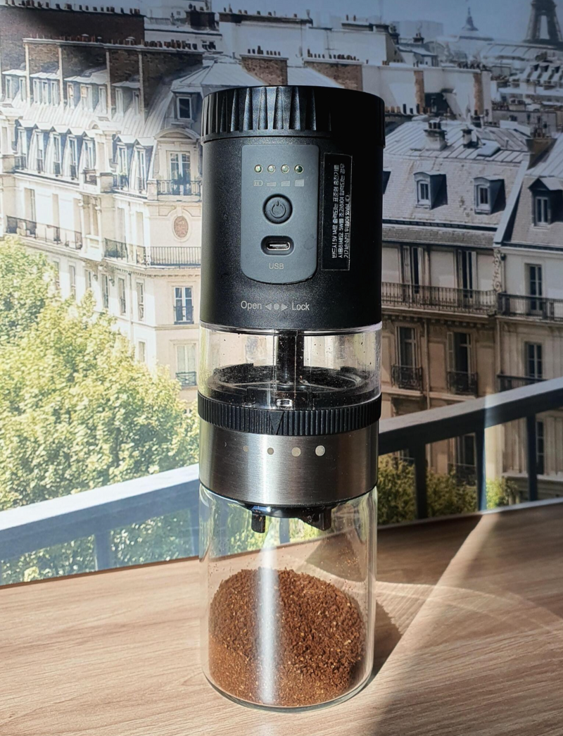 [커피 그라인더 추천] 마리슈타이거 루미 충전식 전자동 커피 그라인더 B60