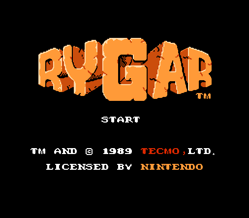 NES ROMS - Rygar (EUROPE / 유럽판 롬파일 다운로드)