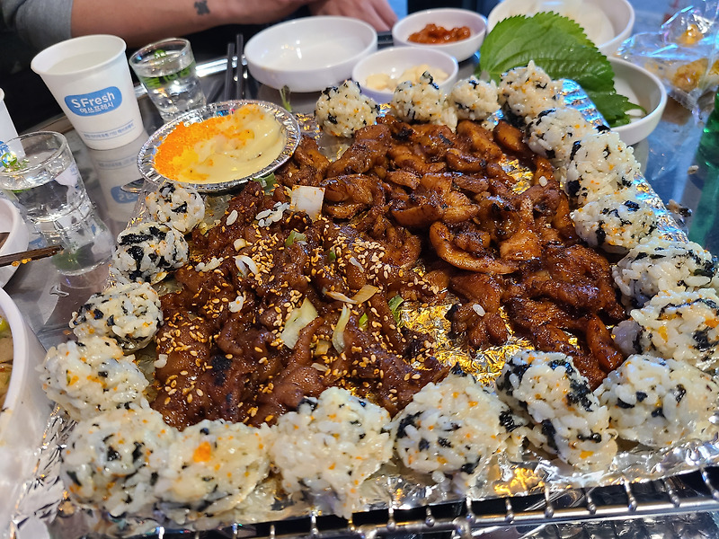 성남 모란역 유명한 숯불구이 안주 맛집 : 온달집