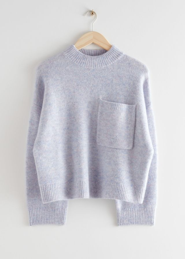 Chest Pocket Knit Sweater