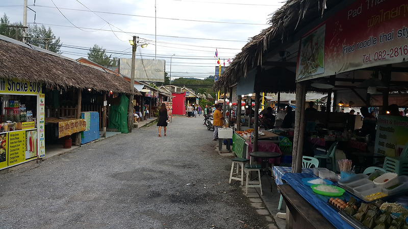 태국 카오락 로컬푸드 여행 feat. 방니앙마켓 야시장(Bang Niang Market)