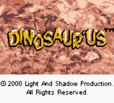 (GBC / USA) Dinosaur'us - 게임보이 컬러 북미판 게임 롬파일 다운로드