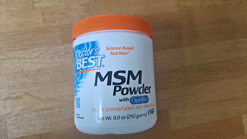 MSM(식이유황) - 관절, 피부 효과 만점! (효능, 효과, 솔직 후기)