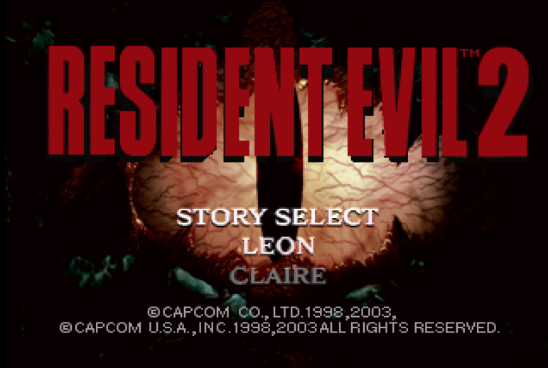 닌텐도 게임큐브 / NGC - 레지던트 이블 2 (Resident Evil 2 (USA)