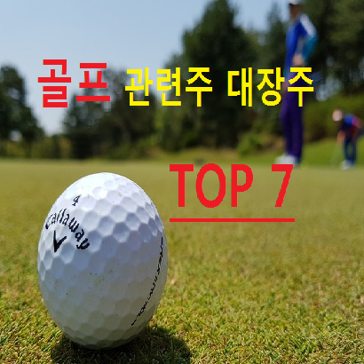 골프 관련주 대장주 총정리 TOP 7 핵심종목