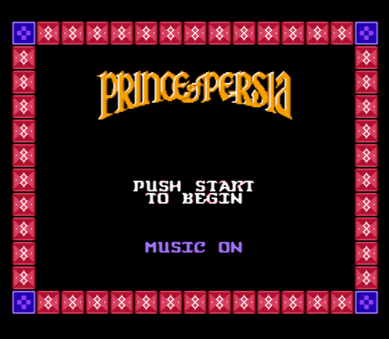 NES ROMS - Prince of Persia (EUROPE / 유럽판 롬파일 다운로드)