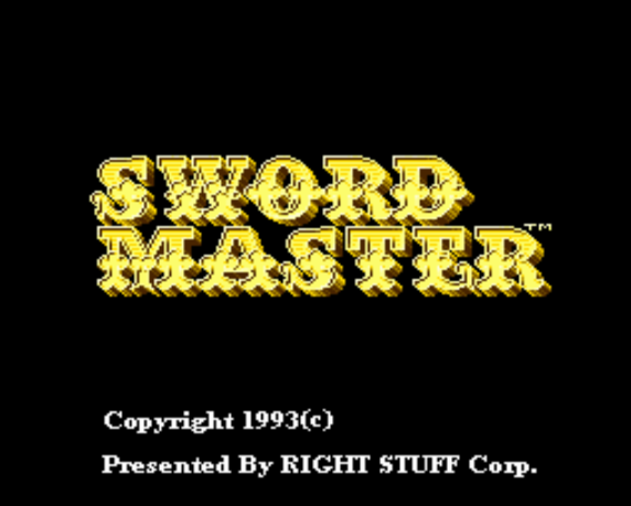 (라이트 스텝) 스워드 마스터 - ソードマスター Sword Master (PC 엔진 CD ピーシーエンジンCD PC Engine CD - iso 파일 다운로드)