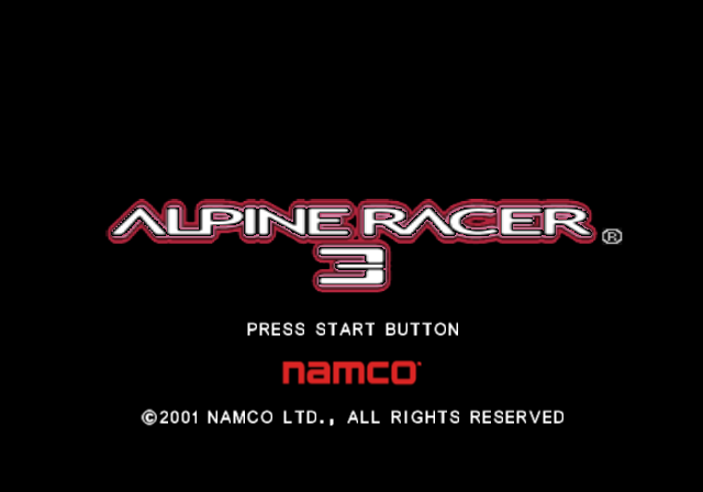 남코 / 레이싱 - 알파인 레이서 3 アルペンレーサー3 - Alpine Racer 3 (PS2 - iso 다운로드)