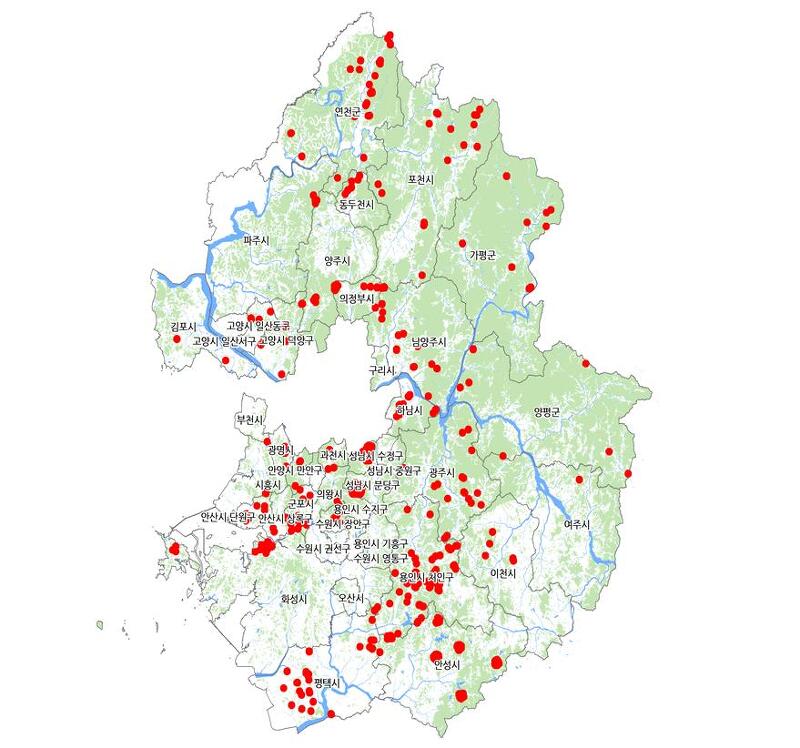 경기도, 기획부동산 투기지역 27개 시군 24.6 2022년 12월까지 토지거래허가구역에 지정
