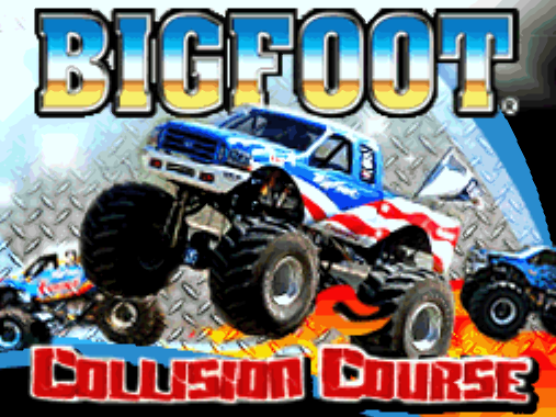(NDS / USA) Bigfoot Collision Course - 닌텐도 DS 북미판 게임 롬파일 다운로드