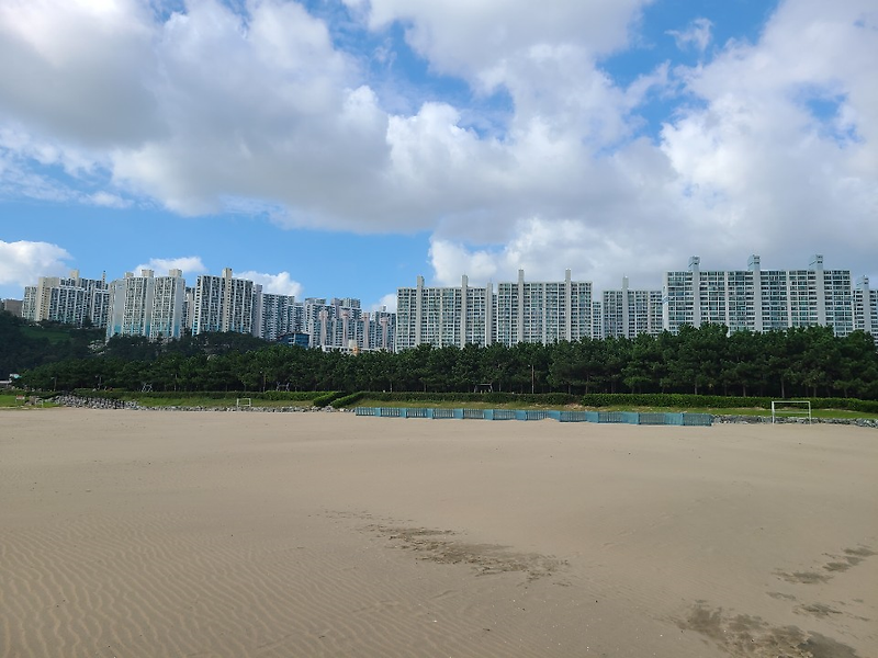 다대포해수욕장 낭만이 있는 바닷가(부산 소개 2탄)