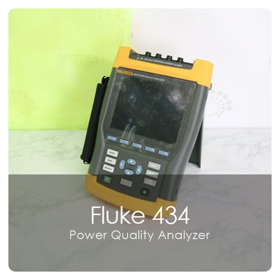 Fluke 434 전력품질분석기  Power Quality Analyzer 중고계측기 렌탈 판매 플루크 대여 교정수리