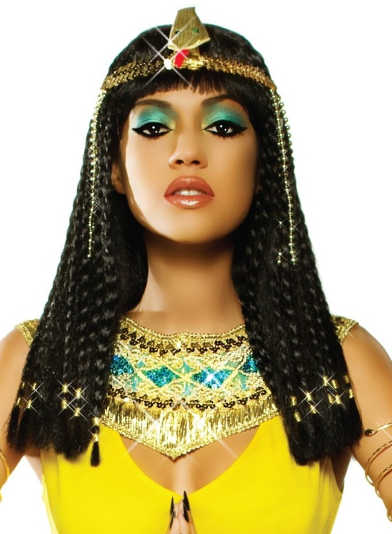 고대 이집트의 가발 문화, 세계 최초의 가발 문화, 삭발이 유행한 고대 이집트, 태양을 피하고 싶어, 그리고 계급과 위엄 패션의 아이템으로