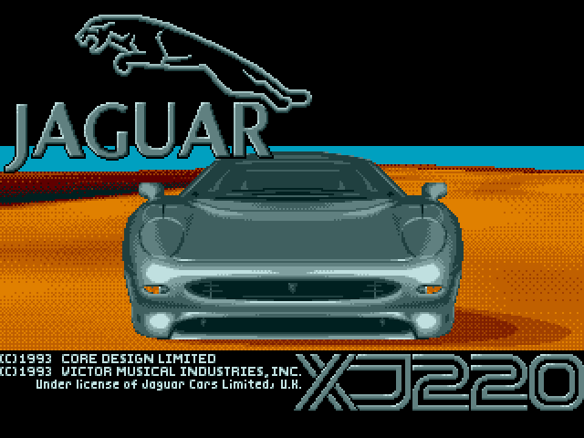Jaguar XJ220 (메가 CD / MD-CD) 게임 ISO 다운로드