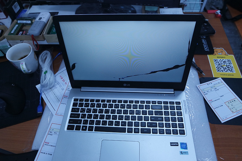 LG 노트북 15U370-LX1TK 액정교체